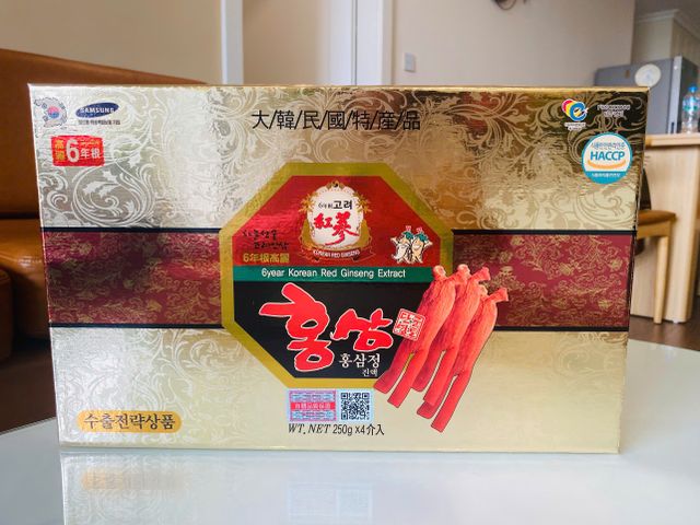 Cao Hồng Sâm Kanghwa 6 Năm Set 4 Lọ - Chiết Xuất Nhân Sâm Đỏ Hàn Quốc Tăng Cường Sức Khỏe, Giảm Căng Thẳng, Hỗ Trợ Ngủ Ngon