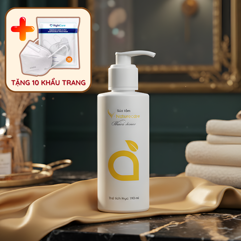 Sữa Tắm V-Naturecare Nữ - Hương Nước Hoa Quyến Rũ, Làm Sạch Da Mịn Màng, Dưỡng Ẩm Tự Nhiên, Trải Nghiệm Thư Giãn Như Spa
