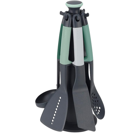 Bộ dụng cụ nấu ăn 6 món kèm giá treo Joseph Joseph 10540 Elevate (Editions Sage)