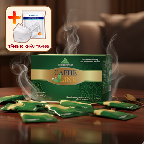 Cà Phê Caphelink New - Thức Uống Tăng Năng Lượng, Tỉnh Táo, Hỗ Trợ Đề Kháng Từ Thiên Nhiên 100g