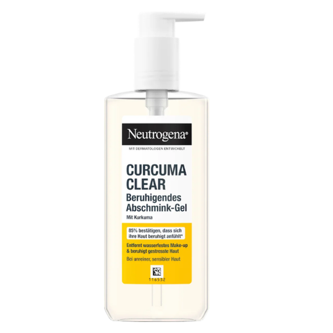 Sữa Rửa Mặt Nghệ Neutrogena Curcuma Clear 3-in-1 - Giúp Sạch Da, Mờ Thâm, Tẩy Trang Hiệu Quả, Dành Cho Da Nhạy Cảm