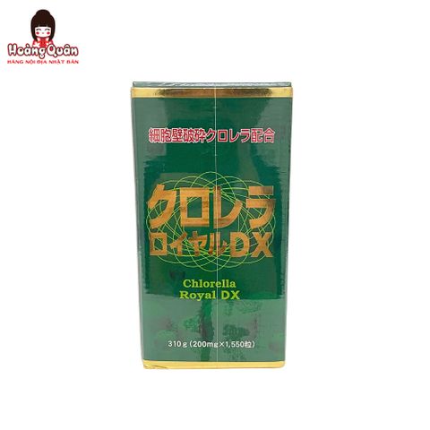 Tảo Lục Chlorella Royal DX Unimat Riken Nhật Bản 1550 Viên 