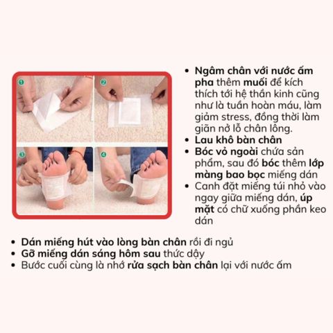 Miếng Dán Thải Độc Chân Kenko To Plan Foot Sheet Nhật Bản Hộp 30 Miếng