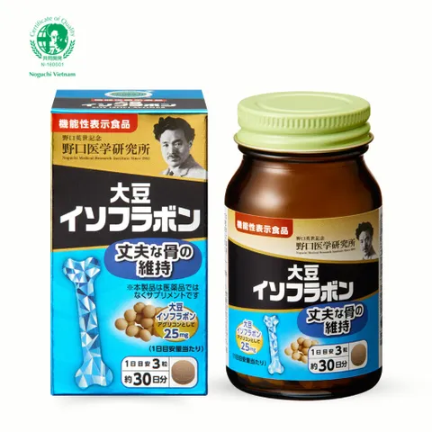 Viên Uống Bổ Xương Khớp Soy Isoflavones Noguchi 90 viên Nhật Bản