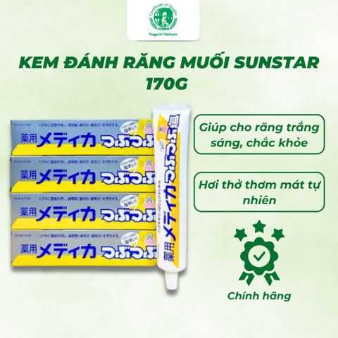 Kem đánh răng muối Nhật Bản Sunstar 170g