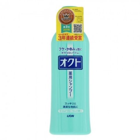 Dầu Gội Dầu Xả Lion Oct Medicated Conditioner 320ml Loại Bỏ Gàu & Nấm Da Đầu