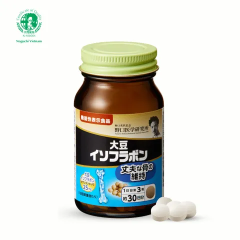 Viên Uống Bổ Xương Khớp Soy Isoflavones Noguchi 90 viên Nhật Bản