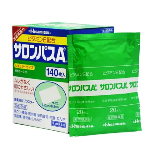 Miếng dán Salonpas Hisamitsu Nhật hộp 140 miếng