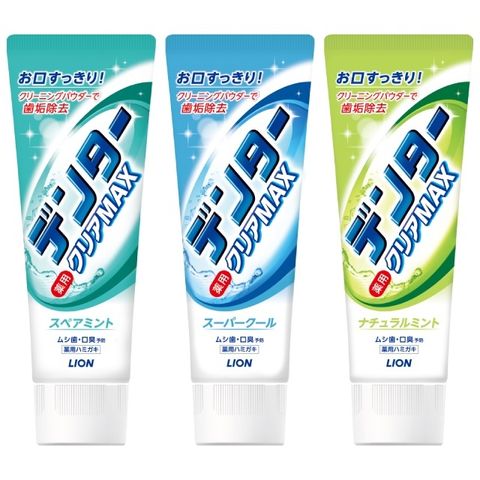 Kem đánh răng Lion Dental Clear Max hương bạc hà 140g