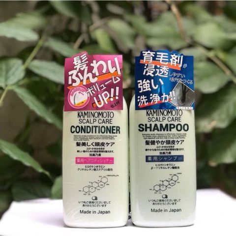 [Auth] Dầu Gội Dầu Xả Kaminomoto 300ml Nhật Bản Giúp Ngăn Rụng Tóc, Kích Mọc Tóc