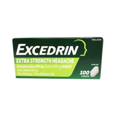 Viên uống Excedrin 100 viên hàng Mỹ