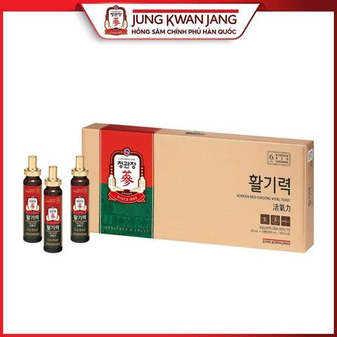 Nước Uống Hồng Sâm KGC Jung Kwan Jang Vital Tonic (20ml x 10 Ống) 720710