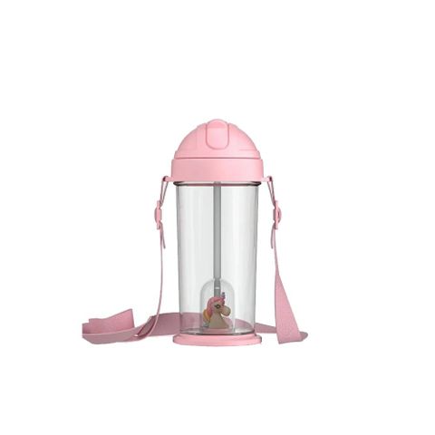 Bình nước Renga Cosmo 385ml có kèm ống hút