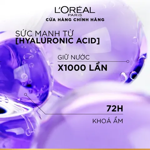 Bộ Gội Xả L’Oréal Paris Elseve Hyaluron 72H Pure/Moist 620ml 375ml - Tóc Mềm Mượt Nhẹ Bồng 720780