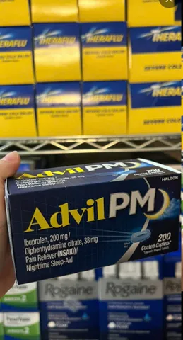 Viên uống Advil PM 200 viên giảm đau ngủ ngon.cua my