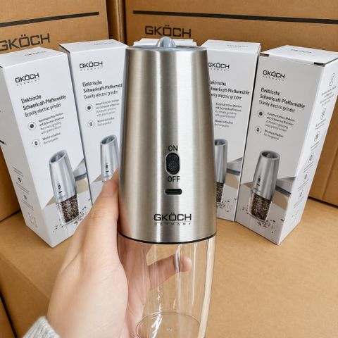 Máy xay tiêu muối GKÖCH KYMQ-57A cảm ứng sạc Type-C