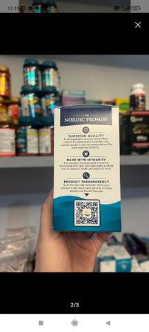 Viên Uống Bổ Não, Tăng Cường Tim Mạch Nordic Naturals Ultimate Omega + D3 – 1120mg 60 vien