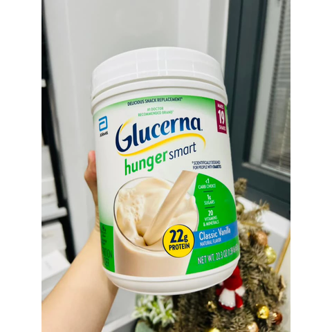 Sữa dành cho người tiểu đường của Mỹ Glucerna Hunger Smart 635gr.