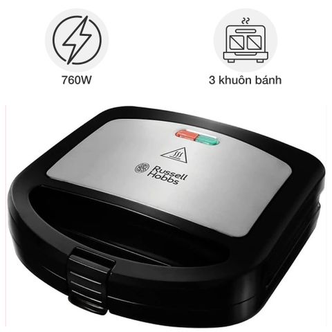  Máy nướng bánh sandwich Russell Hobbs 24540-56 3in1