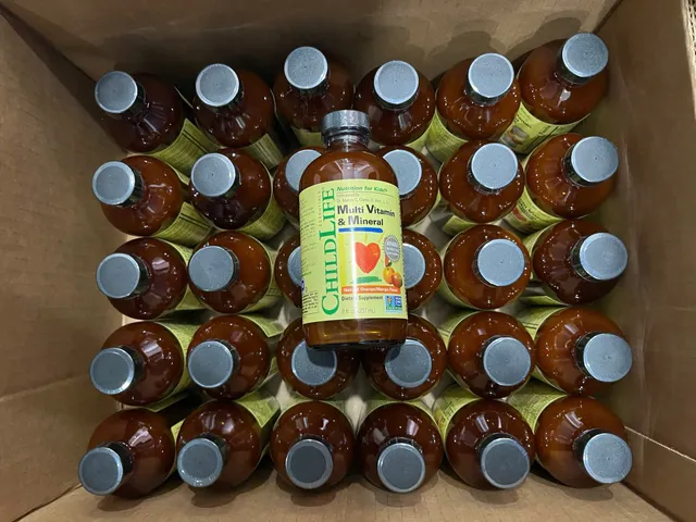 Vitamin Tổng hợp ChildLife MultiVitamin & Mineral cho bé 6 tháng - 12 tuổi (237ml)