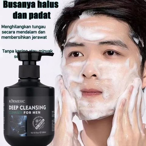 Sữa rửa mặt cho nam sạch dầu nhờn ngừa mụn Men Stay Simplicity Facial Cleanser 300ml