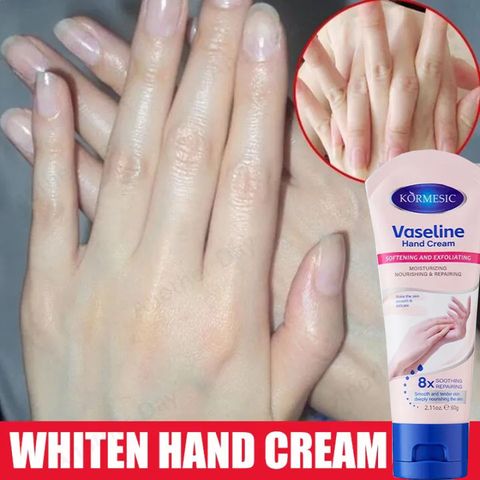 Kem Dưỡng Da Tay Vaseline Dưỡng Ẩm Chốngg Lãoo Hóaa Và Làm Trắng Da 60g Giúp Chăm Sóc Làm Mềm Mịn Da Tay