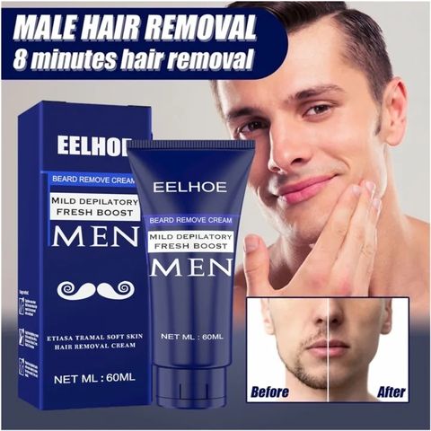 Kem Tẩy Lông Vĩnh Viễn Cho Nam Giới, tẩy lông râu,tay,chân,triệt lông ann toànn vĩnh viễn không gây kích ứng