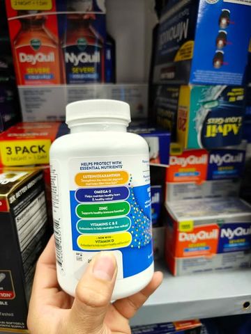Viên bổ mắt Ocuvite dành cho người lớn tuổi Ocuvite Adult 50+ 150 viên