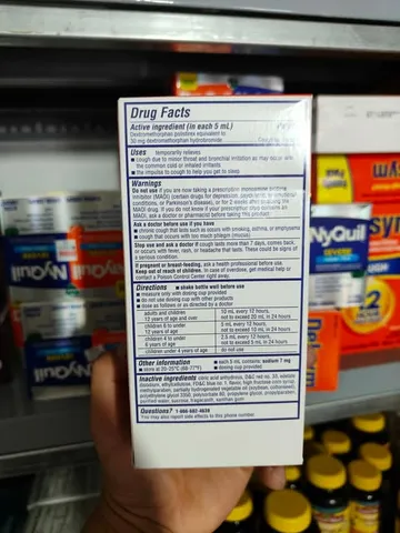 Ho Siro ho Delsym 12 Hour Cough Relief Day or Night 148ml cho người lớn và trẻ em 4+