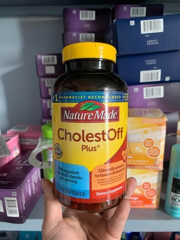 Viên uống giảm cholesterol Nature Made Cholest Off Plus 450mg 210 viên 724007