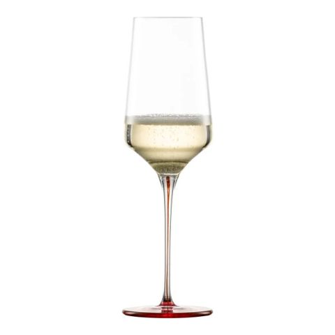 Ly Rượu Champagne Pha Lê Zwiesel Ink 123423 24.9cm 400ml Chân Đế Màu Đỏ Antique