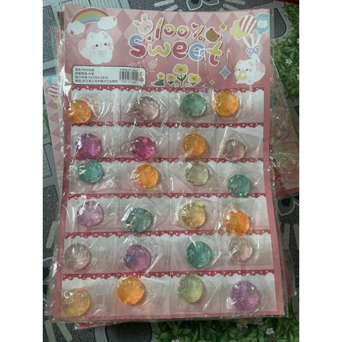 [Đại sỉ cổng trường] Vỉ 20 Pudding Squishy bóp mềm chân mèo mini