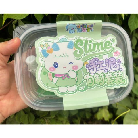 [Đại sỉ] Bộ Kit tự làm Slime - Slam trong suốt 5 món