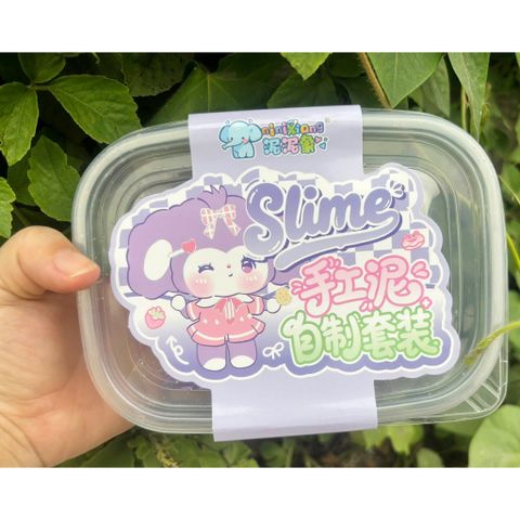 [Đại sỉ] Bộ Kit tự làm Slime - Slam trong suốt 5 món