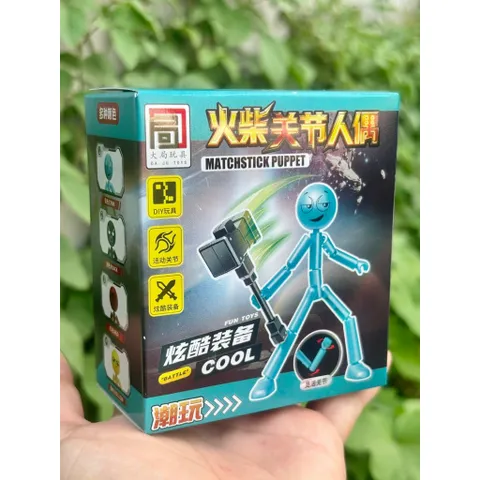 01 Người que nam châm dạ quang biến hình ma thuật