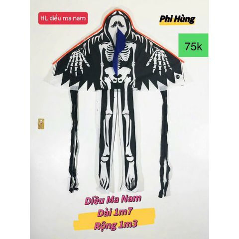Diều nilong đại kèm dây mẫu mới 2026