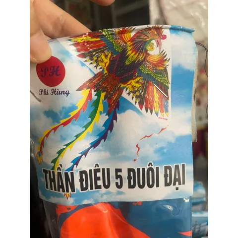 Diều nilong đại kèm dây mẫu mới 2026