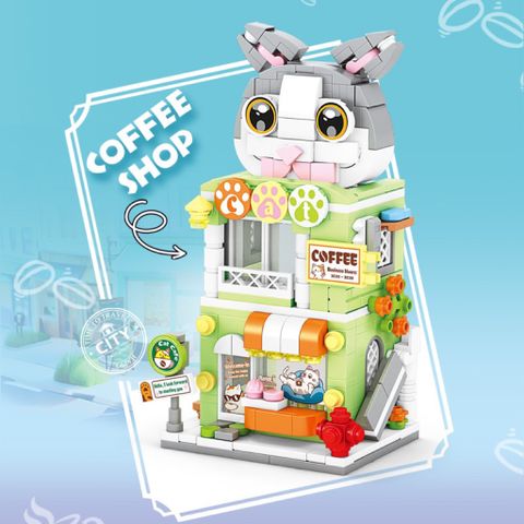 Bộ lắp ráp DIY Desert Shop-trò chơi trí tuệ
