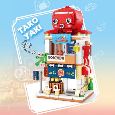 Bộ lắp ráp DIY Desert Shop-trò chơi trí tuệ