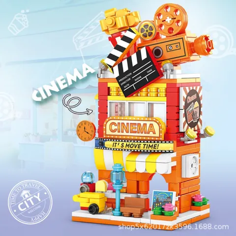 Bộ lắp ráp DIY Desert Shop-trò chơi trí tuệ