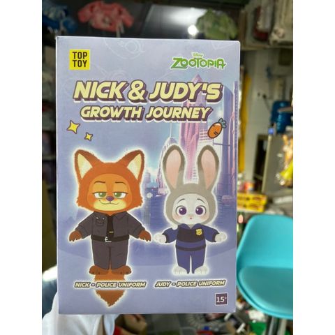 [Bán sỉ] Cáo Thỏ Zootopia (CHÍNH HÃNG) blindbox (hộp mù) v2