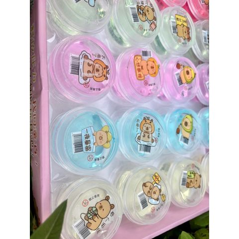 [Đại sỉ] 01 Khay 24 hộp slim trong suốt màu pastel mới hót 2026