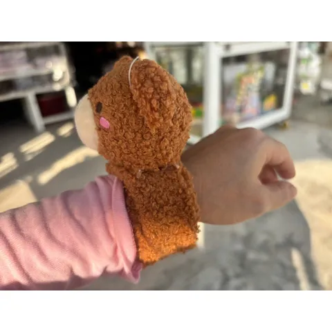 [Thú Bông] Gấu ôm tay màu nâu nhỏ gọn
