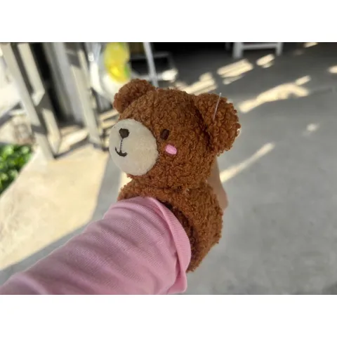 [Thú Bông] Gấu ôm tay màu nâu nhỏ gọn
