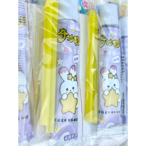 1 vỉ Keo 24 tuýp thổi bong bóng tuổi thơ