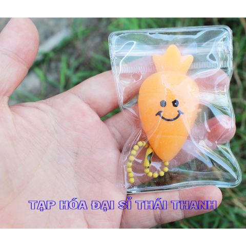 Móc khó Squishy trái cây siêu ngộ nghĩnh và đáng yêu