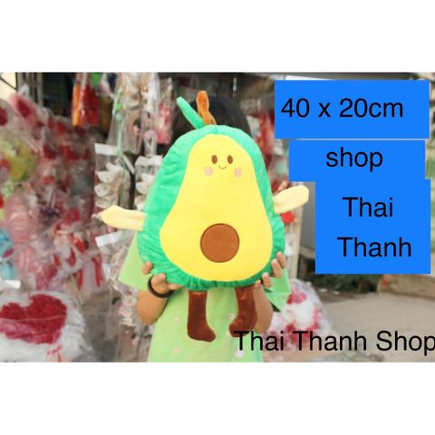Thú nhồi bông (gấu bông) hình bé bơ tròn siêu dễ thương