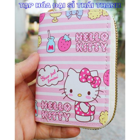 Bóp ví đựng tiền đựng thẻ Hello Kitty