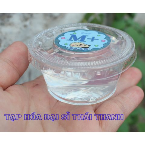 Slim slam thuỷ tinh trong suốt mềm dẻo Chữ M giải trí giảm stress