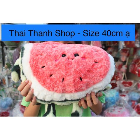 Thú nhồi bông (Gấu bông) hình quả dưa hấu